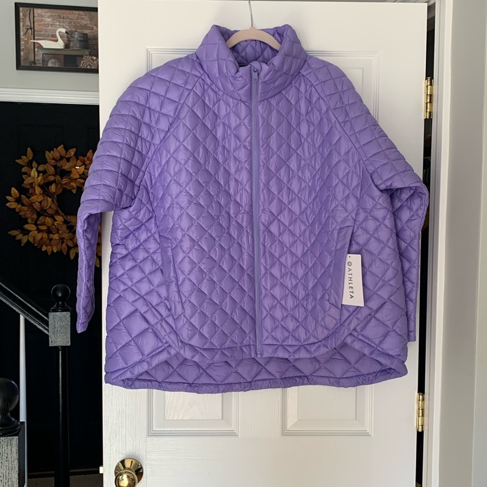 ❄️ATHLETA WHISPER WEIGHT FEATHERLESS QUILTED PUFFER JACKET❄️